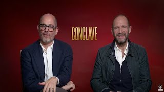 Exclusive Interview with Ralph Fiennes amp OscarWinning Director Edward Berger  Conclave [upl. by Madid]