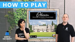 Obsession 3rd Printing same rules with 2nd Edition  How to Play Board Game [upl. by Seda]