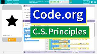 Codeorg Lesson 77 Conditionals Practice  Tutorial and Answer  Unit 4 CS Principles [upl. by Tnahsarp737]