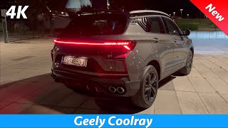 Geely Coolray 2024 Night Review 4K Exterior  Interior Ambient Lights [upl. by Trevlac]