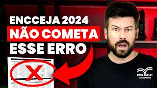 ENCCEJA 2024  NÃO COMETA ESSE ERRO [upl. by Laure]