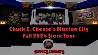 Chuck E Cheeses Bloxton City  Fall 2024 Store Tour Roblox [upl. by Hazrit791]