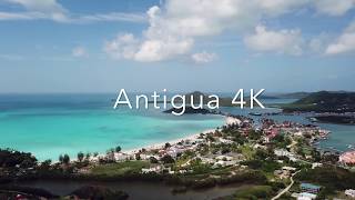 4K Antigua Drone Footage [upl. by Suoirred100]