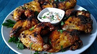 Alette di pollo al forno  Chicken wings baked [upl. by Thorvald225]