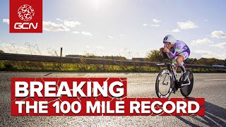 Cycling 100 Miles In Less Than 3 Hours  New World Record [upl. by Ewen792]