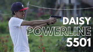 Daisy Powerline 5501 Air Pistol Airgun [upl. by Haggi363]