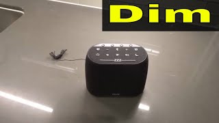 How To Dim An iHome Alarm Clock EasilyFull Tutorial [upl. by Alyss331]