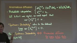 Renormalization Group and Homogenization  Scott Armstrong [upl. by Dudley]