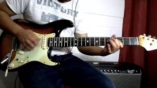 Azul Cristian Castro  Guitar cover por Felipe Guzmán [upl. by Vashtee]