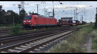 😱😎 A Real Mixed Freight Train  1 passenger railcar on the end of train at Cologne Gremberg 🇩🇪👍👍👍👍🚂 [upl. by Ainolloppa]