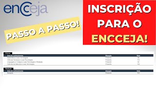 VEJA COMO FAZER A INSCRIÇÃO PARA O ENCCEJA 2023 PASSO A PASSO [upl. by Yetsirhc190]