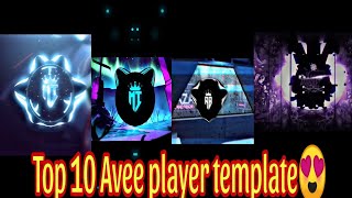 Top 10 Avee Player Template Remix 🎧🔱  Download discription 👇 aveep headphones slowedphonk [upl. by Aicinat]