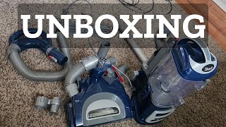 Shark NV360 Navigator LiftAway Deluxe Upright Vacuum Unboxing  Is it easy to put together [upl. by Nodearb]