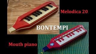 BONTEMPI  Melodica 20 vs Mouth piano  comparison [upl. by Nurav]