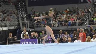 Joscelyn Roberson  Floor Exercise  2024 Xfinity US Championships  Senior Women Session 2 Day 1 [upl. by Marigolde]