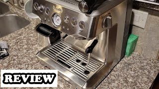 Breville Barista Express Espresso Machine BES870XL Review [upl. by Baler583]