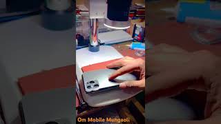 iPhone Back Glass Change iphone youtubeshorts vivo oppo instagram repair opporealme [upl. by Melodie]