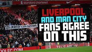 Manchester City and Liverpool fans AGREE on this [upl. by Rufford]