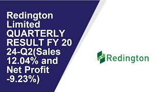 Redington Limited Consolidated Quarterly Result  Q2 Result 2024  Redington Limited latest news [upl. by Sul823]