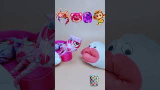 Food Lollipop Taste of childhood Snacks Foodie Colorful Handy Eating Show Sweet [upl. by Maurene]