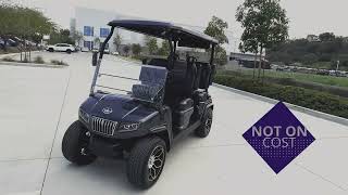 HDK EVOLUTION All NEW， ALL IMPROVED D5 SERIES ULTRALUXURY Personal Golf Cart NEV [upl. by Corney133]