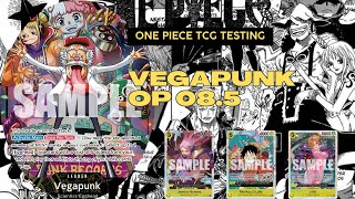 ONE PIECE TCG OP 085 VEGAPUNK  BUONO [upl. by Olympie580]