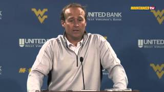 Dana Holgorsen News Conference [upl. by Chapen]