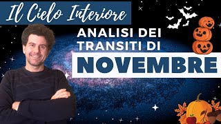 Il CIELO INTERIORE ✨ I Transiti di NOVEMBRE secondo lAstrologia Evolutiva [upl. by Neelra]