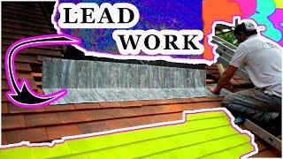 BUILDING A HOUSE ALONE from START TO FINISH  EP 58 Starting the lead work [upl. by Willdon]