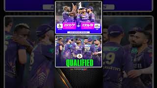 kkr won by 18 runs amp Become 1st Qualified team 💥  ipl 2024 [upl. by Reuven227]