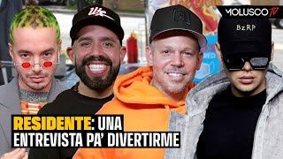 Entrevista a Residente le dice a Molu porque le tiro a J Balvin en tema junto a Bizarrap [upl. by Znarf566]