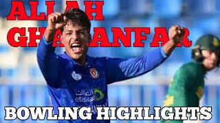 ALLAH GHAZANFAR MOHAMMAD BOWLING  MUMBAI INDIANS NEW MYSTERY SPINNER [upl. by Old]