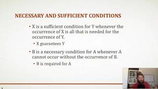 Conditionals necessary and sufficient conditions [upl. by Esinehc228]