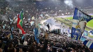 SS Lazio  AS Roma Coppa Italia 10012024 Ultras Lazio Curva Nord Distinti Nord Ovest⚽️📢🇮🇹 [upl. by Graniah]