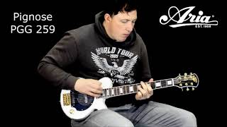 ARIA PIGNOSE Portable electric guitars  Demonstration [upl. by Brade]