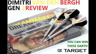 Target DIMITRI VAN DEN BERGH GEN 2 Darts Review [upl. by Simsar90]