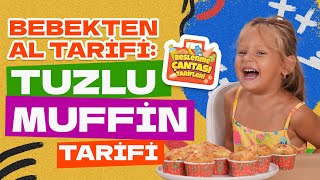 Beslenme Çantasına da Yakışır Tuzlu Muffin  Bebekten Al Tarifi [upl. by Boak]