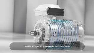 ABB IE5 SynRM Liquidcooled motors [upl. by Berliner528]