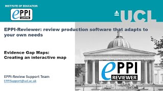 Creating an interactive evidence gap map using EPPIMapper [upl. by Ardeen898]