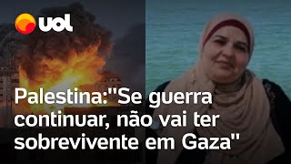 Guerra Israel x Hamas Palestina em Gaza diz que conflito não é igual aos outros Agora é massacre [upl. by Aziza]