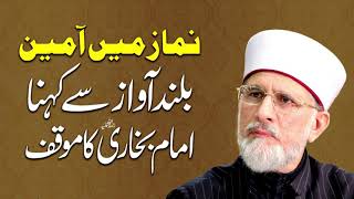 Namaz mein Ameen Kehna  Surah Fatiha Ke Baad Ameen Kehna  Dr Muhammad TahirulQadri [upl. by Mariellen]