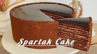 Տորթ Սպարտակ  Торт Спартак  The BEST Spartak Cake Recipe [upl. by Chasse]