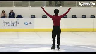 Lombardia Trophy 2022 Adam Siao Him Fa SP [upl. by Grayce642]