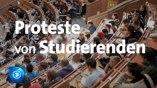 Studierende fordern mehr Unterstützung in CoronaKrise [upl. by Rust]