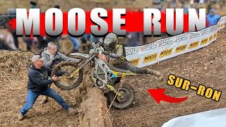 I did Illinois LONGEST amp HARDEST Enduro on an ELECTRIC dirt bike The Moose Run [upl. by Akimyt]