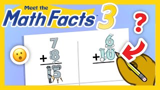 Meet the Math Facts Addition amp Subtraction Level 3  Worksheet 3  Preschool Prep Company [upl. by Comethuauc]