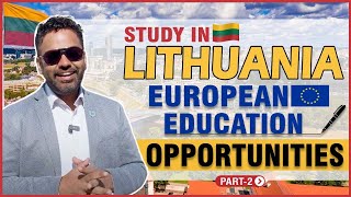 Study Opportunities in Lithuania Electronics AI amp Research Labs Explained Vlog26 Indo European [upl. by Palgrave]