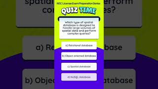 DBMS QUIZ Part 19  NEC License Exam Preparation Series  engineeringlicensepreparation [upl. by Childers]