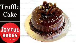 Chocolate Truffle Cake  Truffle Cake Recipe  How to make a Rich Chocolate Truffle Cake [upl. by Azzil]