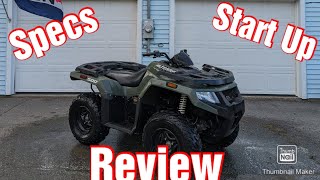 2018 Arctic Cat Alterra 500  Review [upl. by Nelson]